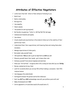 Negotiation Skills Handbook PDF | PDF | Negotiation | Question