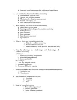 Maintenance Engineering Q&A Guide | PDF | Reliability Engineering ...