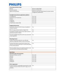 Philips Azurion 7 M12/M20 Specifications | PDF | Angiography | Clinical ...