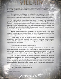 intentando encontrarla. Pero si mi padre se enteraba de dónde estaba y de lo que 
hacía, o de que Siân Giuliani estaba real