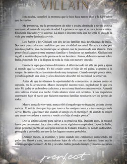 Esta noche, cumpliré la promesa que le hice hace tantos años y le haré saber 
que he vuelto. 
Me pertenece, me la prometier