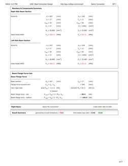 9/8/22, 5:27 PM
AISC Steel Connection Design                 http://asp.civilbay.com/connect                 Splice Connectio