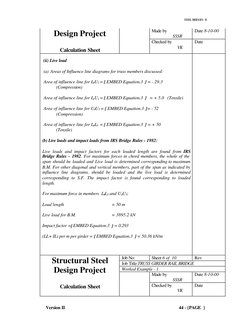 Truss Girder Rail Bridge Design Example | PDF | Truss | Engineering