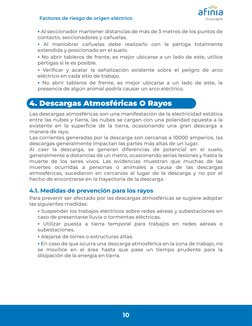 Las descargas atmosféricas son una manifestación de la electricidad estática 
entre las nubes y tierra, las nubes se cargan c