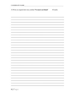 MSCE English Paper 1 2022 Exam | PDF | Adverb | Adjective