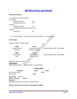 Tally Prime Inventory Practice Guide | PDF | Debits And Credits ...