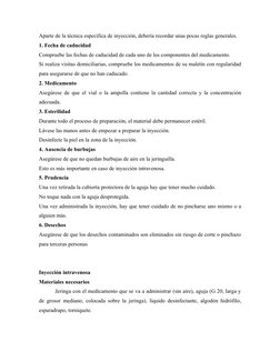 Aparte de la técnica específica de inyección, debería recordar unas pocas reglas generales.
1. Fecha de caducidad
Compruebe l