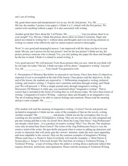 Creative Writing Lesson Plan Overview | PDF | Essays | Thought