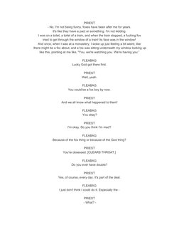 Fleabag S2E3: Priest and Foxes | PDF