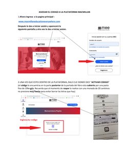 Activar Código en Macmillan Education | PDF