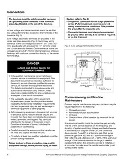 CCVT and CC - Instruction Manual | PDF | Capacitor | Transformer