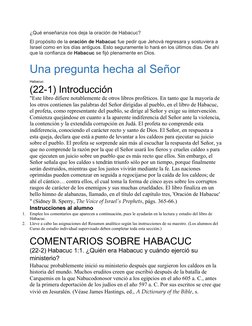 ¿Qué enseñanza nos deja la oración de Habacuc?
El propósito de la oración de Habacuc fue pedir que Jehová regresara y sostuvi