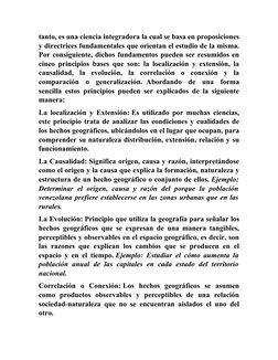 tanto, es una ciencia integradora la cual se basa en proposiciones
y directrices fundamentales que orientan el estudio de la