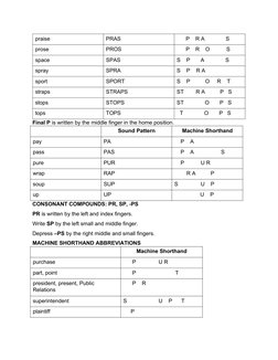 Machine Shorthand Punctuation Guide | PDF | Shorthand | Punctuation