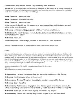 Oliver Twist Play Script | PDF | Nancy (Oliver Twist) | Fagin