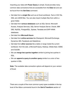 Mastering Power Query in Excel | PDF