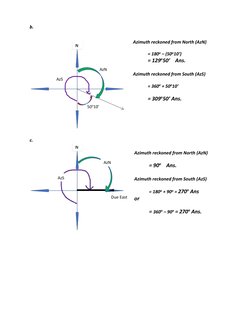Angles and Directions in Surveying | PDF | Surveying | Angle