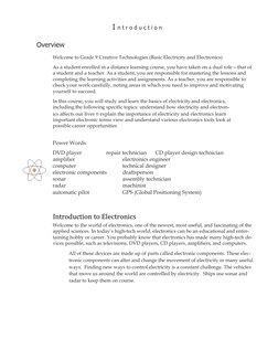 Grade 9 Creative Technologies Module | PDF | Electronics | Electricity