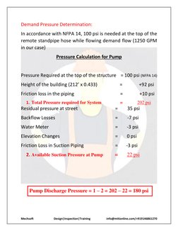 Mechsoft                            Design|Inspection|Training 
      info@mitionline.com/+919146861270 
Demand Pressure De