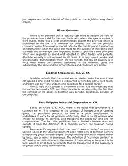 just regulations in the interest of the public  as  the legislator  may deem 
proper.
US vs. Quinahon
There is no pretense th