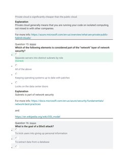 AZ-900 Practice Test Results Summary | PDF | Cloud Computing ...