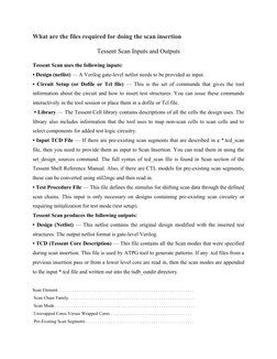 Scan Insertion Requirements for DFT | PDF | Electronic Design ...
