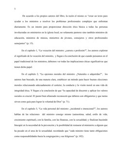 1
 De acuerdo a los propios autores del libro, la razón el mismo es “crear un texto para
ayudar  a  los  ministros  a  resolv