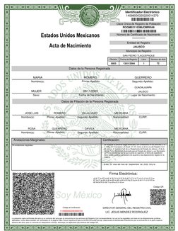 Clave Única de Registro de Población
ROGM031103MJCMRRA9
Número de Certificado de Nacimiento
---------------
Entidad de Regist