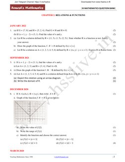 Remesh’s Mathematics 
[XI MATHEMATICS QUESTION BANK] 
 
 
Teaching Mathematics Since 1990