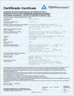 Fecha de emisión: 
Date of issue (day/mo/yr) 
26/04/2021 
 
 
 
 
Certificador: 
Certifier: 
Ing. J. L. Diaz Pita 
TÜV Rh