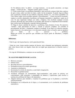 16. No debemos decir: “es difícil… no tengo memoria… no me puedo concentrar…no tengo 
tiempo… lo haré otro día…” Digamos: pue