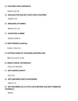 All Sin List.pdf Comprehensive List of 667 Sins | PDF | Sermon | Jesus