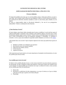 I.E POLITECNICO REGIONAL DEL CENTRO
ESPECIALIDAD DE DISEÑO INDUSTRIAL AÑOS 4TO Y 5TO