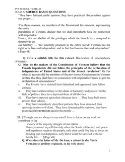 TVS SCHOOL TUMKUR
CLASS X- SOURCE BASED QUESTIONS
‘They have fettered public opinion; they have practiced obscurantism  again
