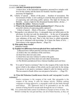 TVS SCHOOL TUMKUR
CLASS X- SOURCE BASED QUESTIONS
 It shows how, in the nationalist imagination, personal love mingles with