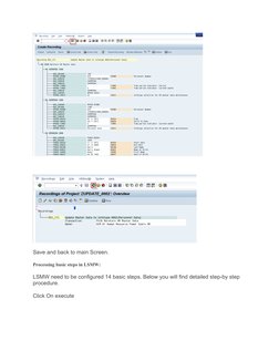 LSMW Step-by-Step Guide for SAP | PDF | Computer File | Microsoft Excel