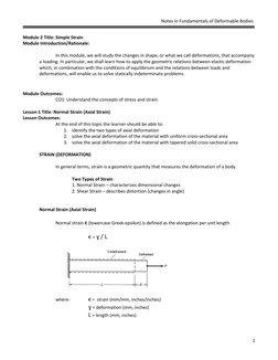 Axial Deformation and Strain Solutions | PDF | Young's Modulus ...