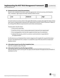 NIST System Security Plan Template | PDF | Computer Security | Security