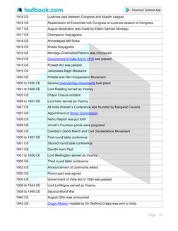 Indian History Timeline Overview | PDF | British India | South Asia