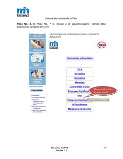 Manual de Usuario de la VAN 1.2 | PDF | Archivo de computadora ...