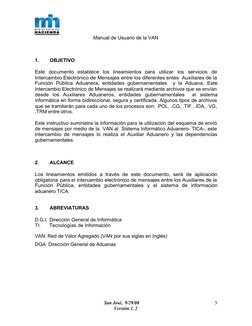 Manual de Usuario de la VAN 1.2 | PDF | Archivo de computadora ...