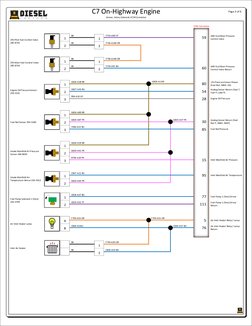 C7 Engine ECM Wiring Diagram | PDF | Propulsion | Mechanical Engineering