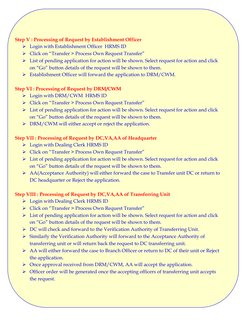 Hrms Transfer Module Pdf HRMS Railway Transfer Module Guide | PDF | Cyberspace | Software ...