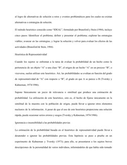 al logro de alternativas de solución a retos y eventos problemáticos para los cuales no existan
alternativas o estrategias de