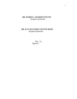DR. MARIO E. AMADOR VICENTE
    Abogado Apoderado.-