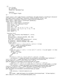 Roblox Fly Script Guide | PDF