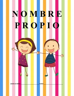 N O M B R E
P R O P I O
                                       
JARDIN DE NIÑOS: ____________________________TURNO:__________