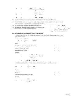 S
=
44000
X
√ 1
     ------------------------------------- sq. mm
80
44000
S
=
---------------
sq. mm
80
S
=
550
sq. mm
4.1
F