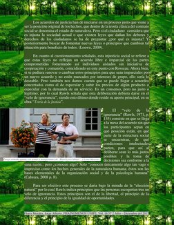 Flores Morales, Jorge Alberto, PHAINOMENON UNIFE, Vol. 16 Nº 2 Julio – Diciembre del 2017 
     Los acuerdos de justicia han