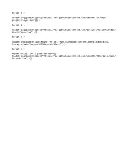 Project Slayers Script | PDF